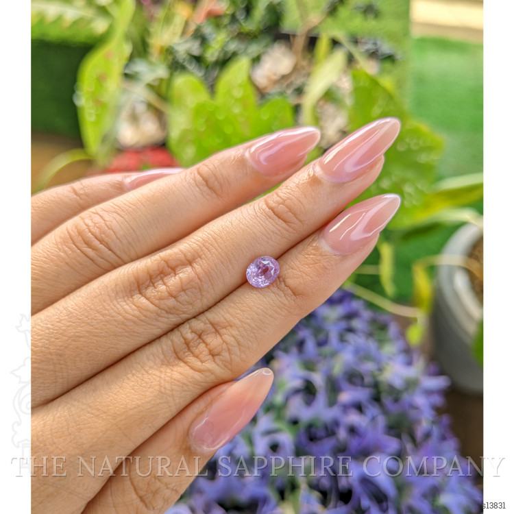 1.57 Ct. Pinkish Purple Sapphire from Ceylon (Sri Lanka)