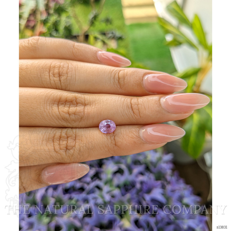 1.57 Ct. Pinkish Purple Sapphire from Ceylon (Sri Lanka)