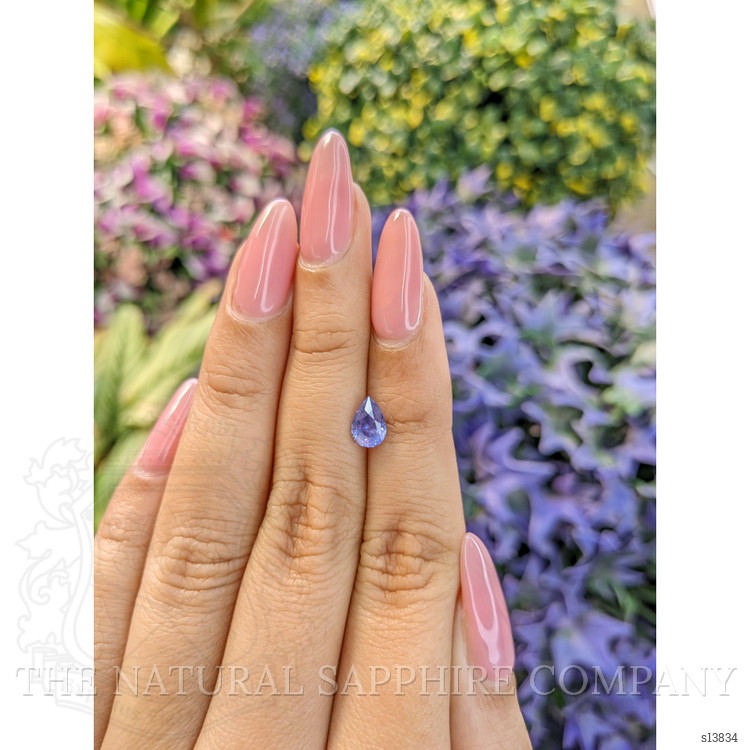 1.04 Ct. Violet Sapphire from Ceylon (Sri Lanka)