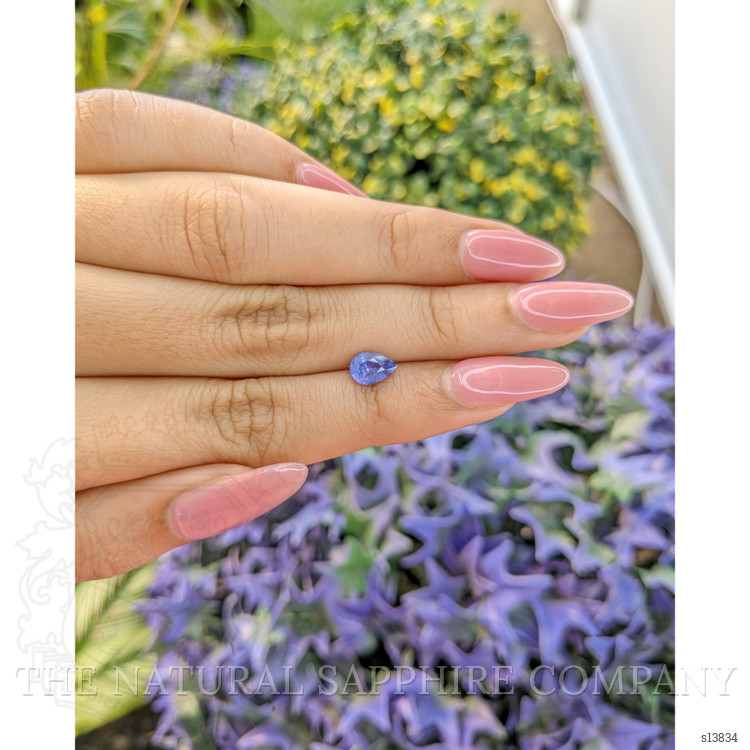 1.04 Ct. Violet Sapphire from Ceylon (Sri Lanka)