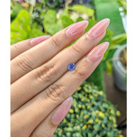 0.49 Ct. Blue Sapphire from Ceylon (Sri Lanka) Life Style