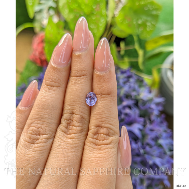 1.10 Ct. Purple Sapphire from Ceylon (Sri Lanka)