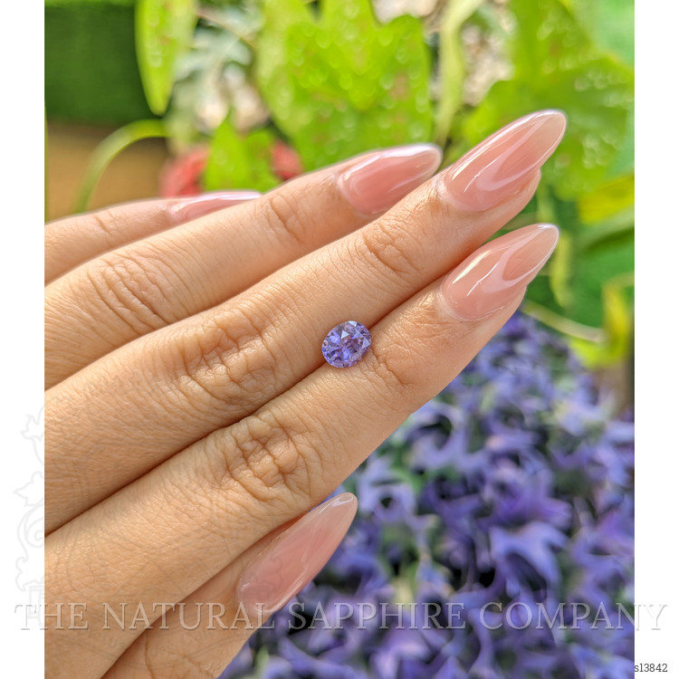 1.10 Ct. Purple Sapphire from Ceylon (Sri Lanka)