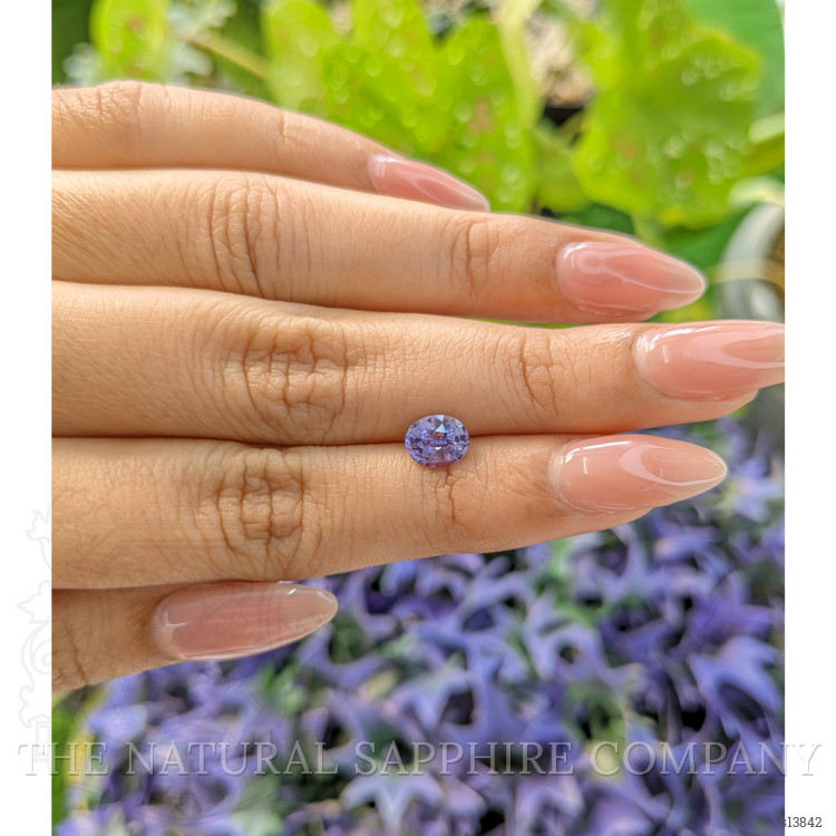 1.10 Ct. Purple Sapphire from Ceylon (Sri Lanka)