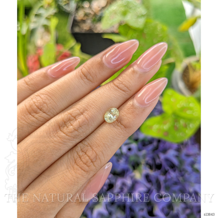 1.58 Ct. Yellow Sapphire from Ceylon (Sri Lanka)