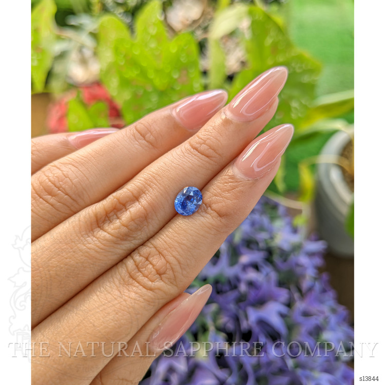 1.64 Ct. Blue Sapphire from Ceylon (Sri Lanka)