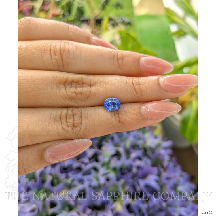 1.64 Ct. Blue Sapphire from Ceylon (Sri Lanka)