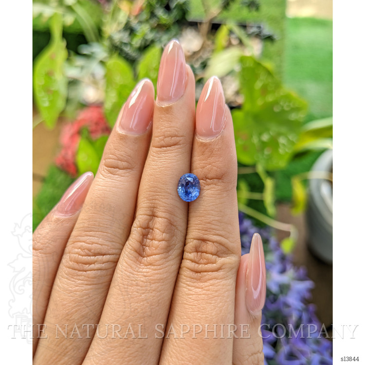 1.64 Ct. Blue Sapphire from Ceylon (Sri Lanka)