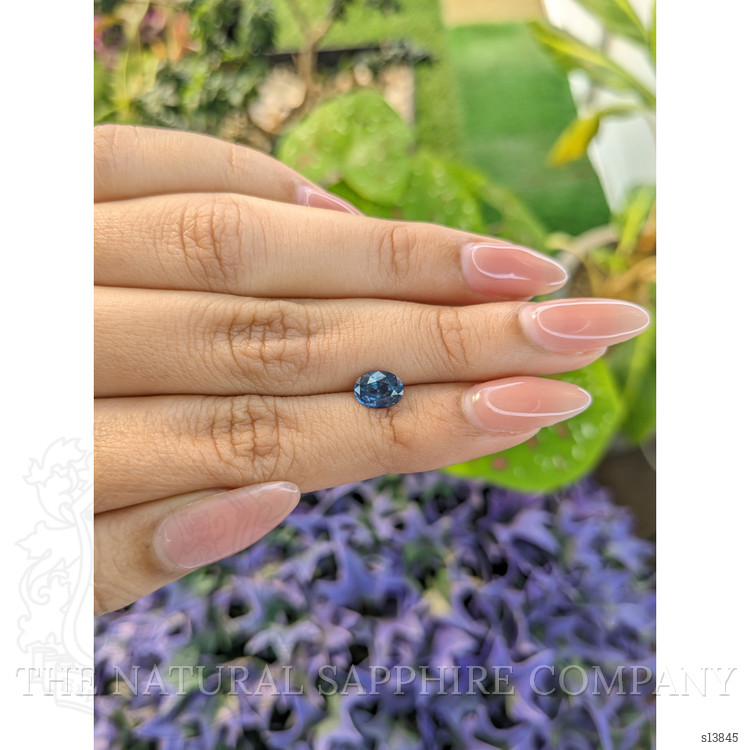 1.18 Ct. Blue Sapphire from Ceylon (Sri Lanka)