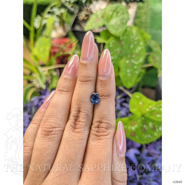 1.18 Ct. Blue Sapphire from Ceylon (Sri Lanka)