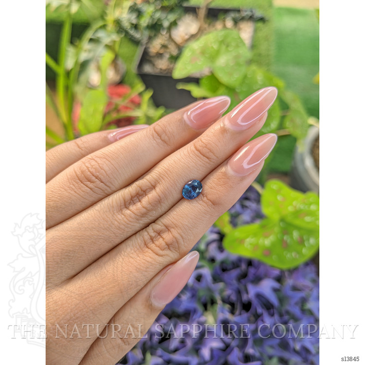 1.18 Ct. Blue Sapphire from Ceylon (Sri Lanka)