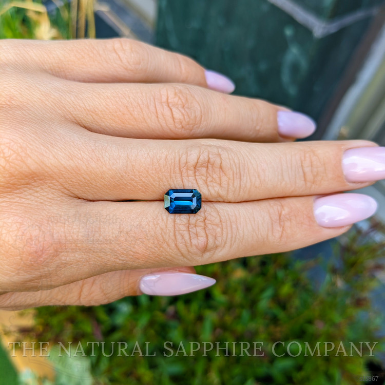 2.23 Ct. Greenish Blue Sapphire from Madagascar