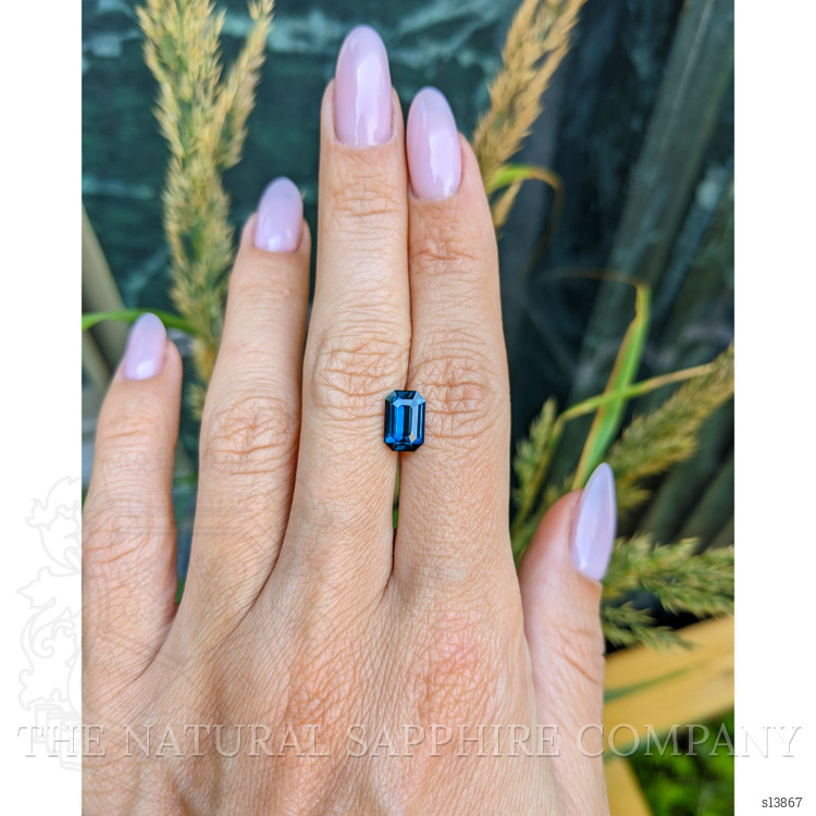 2.23 Ct. Greenish Blue Sapphire from Madagascar
