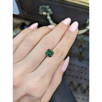 2.23 Ct. Bluish Green Sapphire from Ceylon (Sri Lanka) Life Style