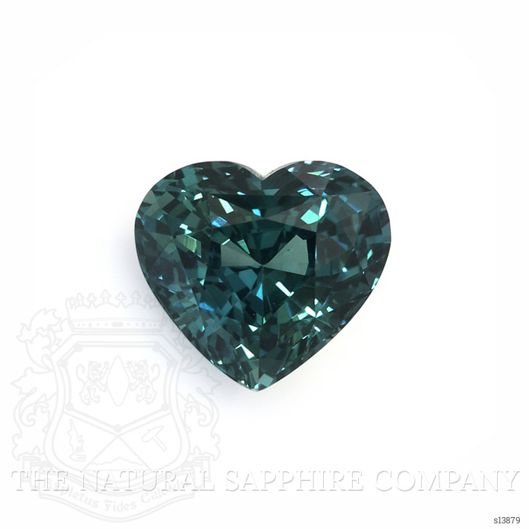 4.02 Ct. Greenish Blue Sapphire from Ceylon (Sri Lanka)