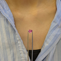 1.56 Ct. Pink Sapphire from Ceylon (Sri Lanka) Life Style