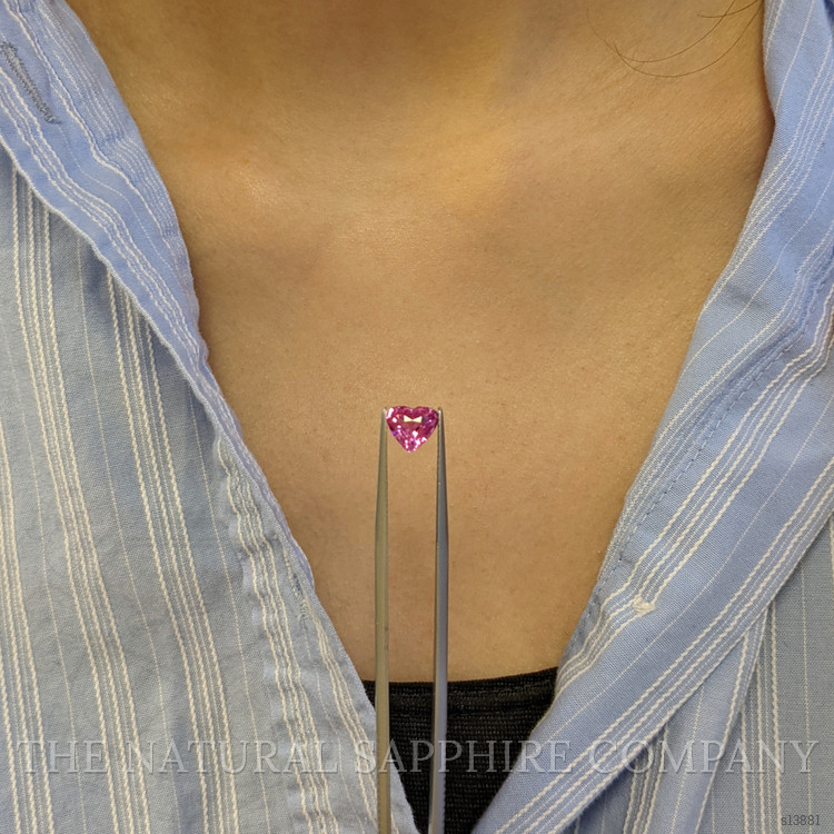 1.56 Ct. Pink Sapphire from Ceylon (Sri Lanka)