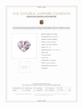 1.65 Ct. Pink Sapphire from Ceylon (Sri Lanka) Scan Report