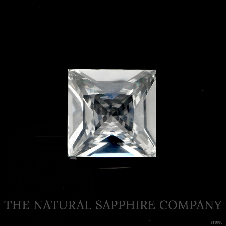 1.65 Ct. White Sapphire from Ceylon (Sri Lanka)