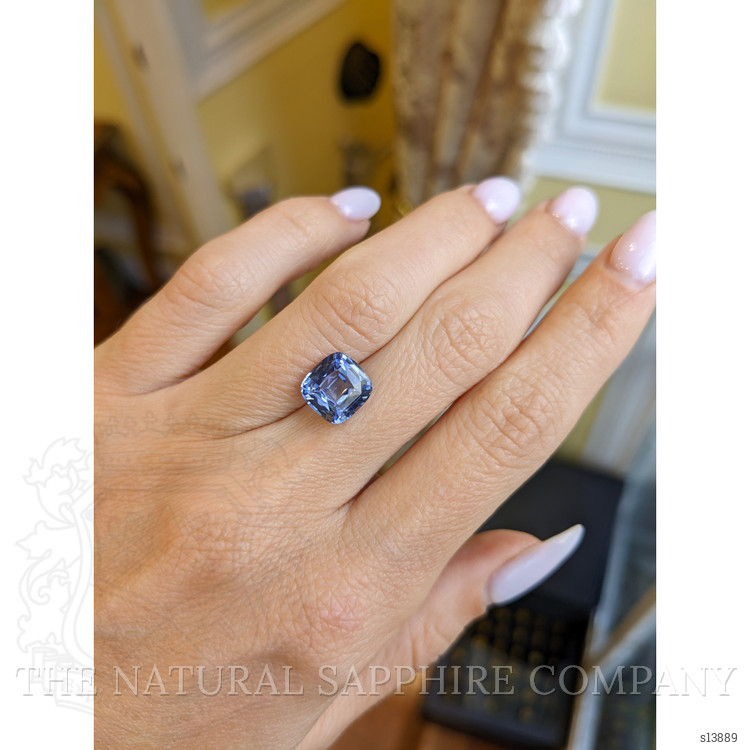 4.03 Ct. Blue Sapphire from Ceylon (Sri Lanka)