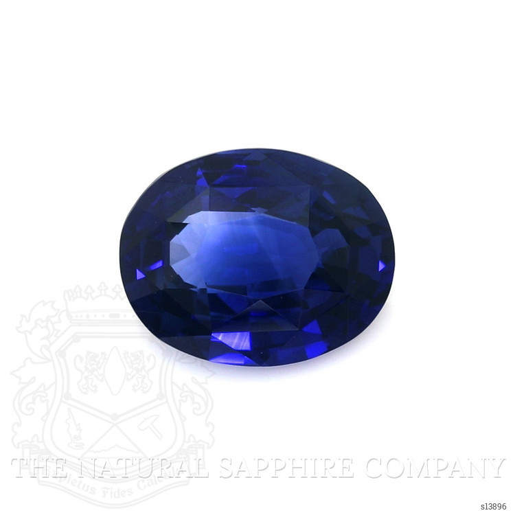 4.87 Ct. Blue Sapphire from Ceylon (Sri Lanka)