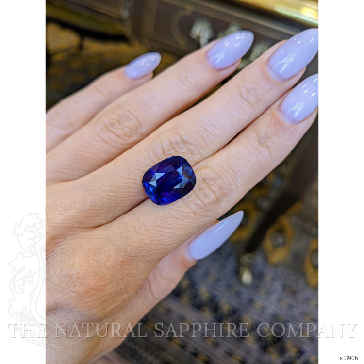 11.24 Ct. Blue Sapphire from Ceylon (Sri Lanka)