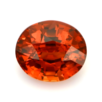 6.01 Ct. Orange Sapphire from Ceylon (Sri Lanka) Video