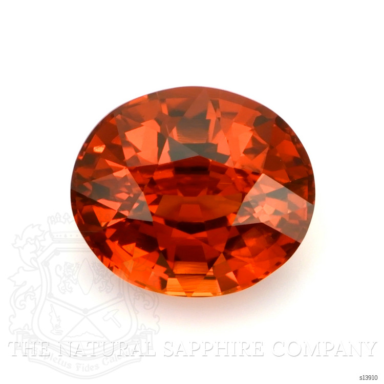 6.01 Ct. Orange Sapphire from Ceylon (Sri Lanka)