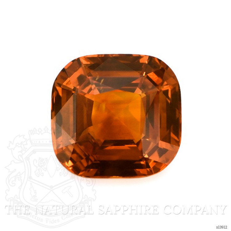 7.48 Ct. Orange Sapphire from Ceylon (Sri Lanka)