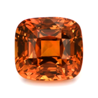 10.52 Ct. Orange Sapphire from Ceylon (Sri Lanka) Video