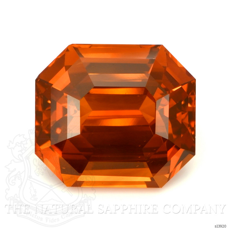 23.62 Ct. Orange Sapphire from Ceylon (Sri Lanka)