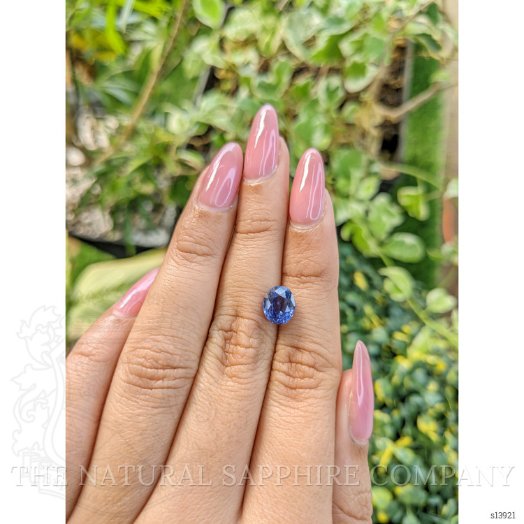 2.63 Ct. Blue Sapphire from Ceylon (Sri Lanka)