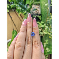 2.59 Ct. Blue Sapphire from Ceylon (Sri Lanka) Life Style