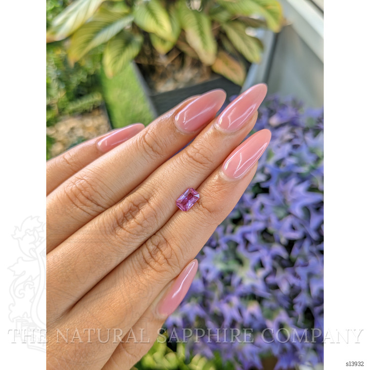 0.92 Ct. Pinkish Purple Sapphire from Ceylon (Sri Lanka)