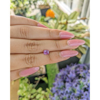 0.97 Ct. Pinkish Purple Sapphire from Ceylon (Sri Lanka) Life Style