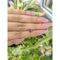 1.16 Ct. Pinkish Brown Sapphire from Ceylon (Sri Lanka) Life Style