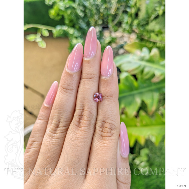 1.16 Ct. Pinkish Brown Sapphire from Ceylon (Sri Lanka)