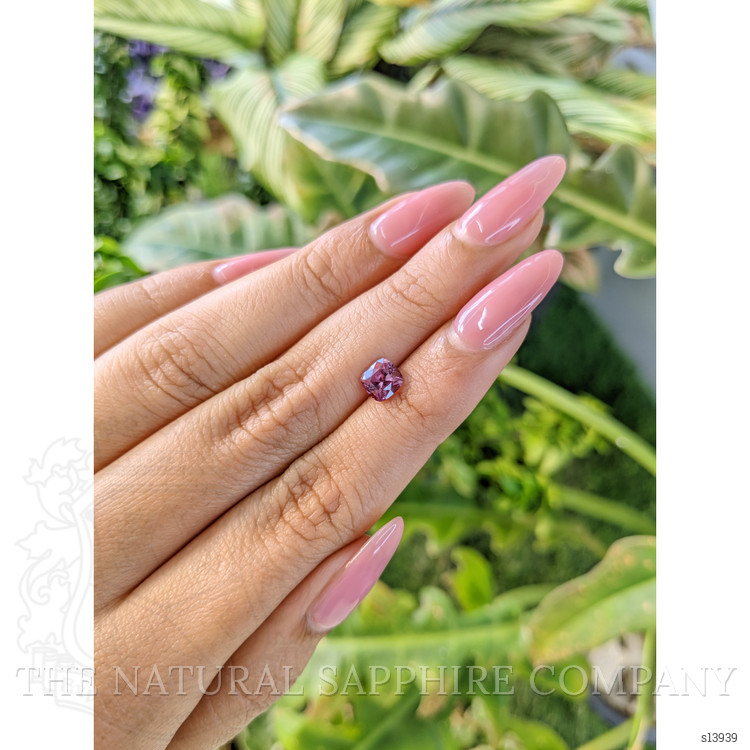 1.16 Ct. Pinkish Brown Sapphire from Ceylon (Sri Lanka)