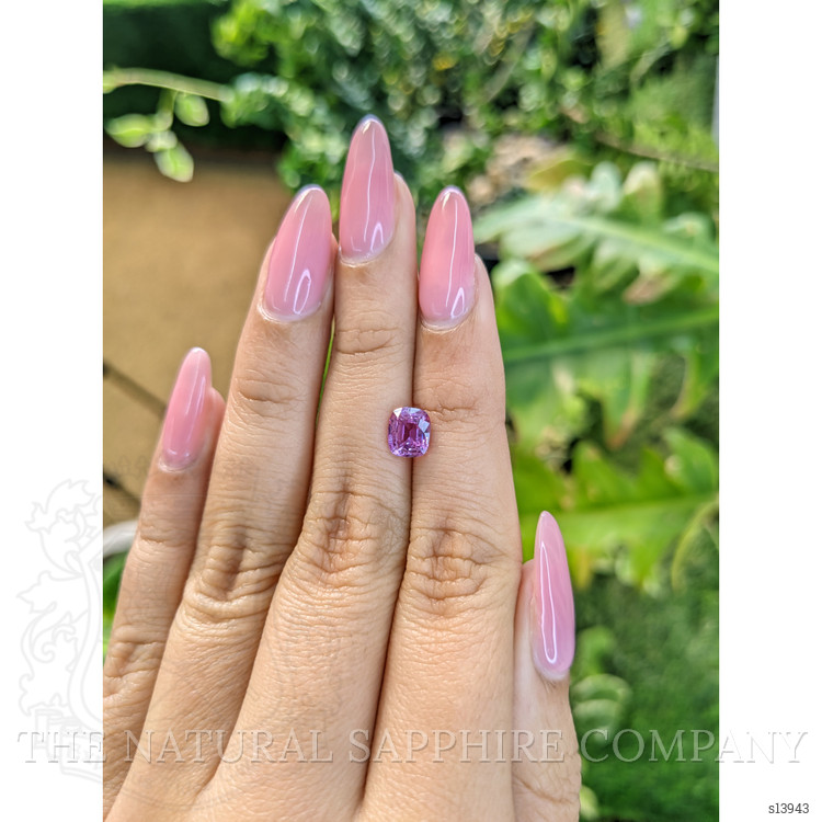 1.46 Ct. Pinkish Purple Sapphire from Ceylon (Sri Lanka)
