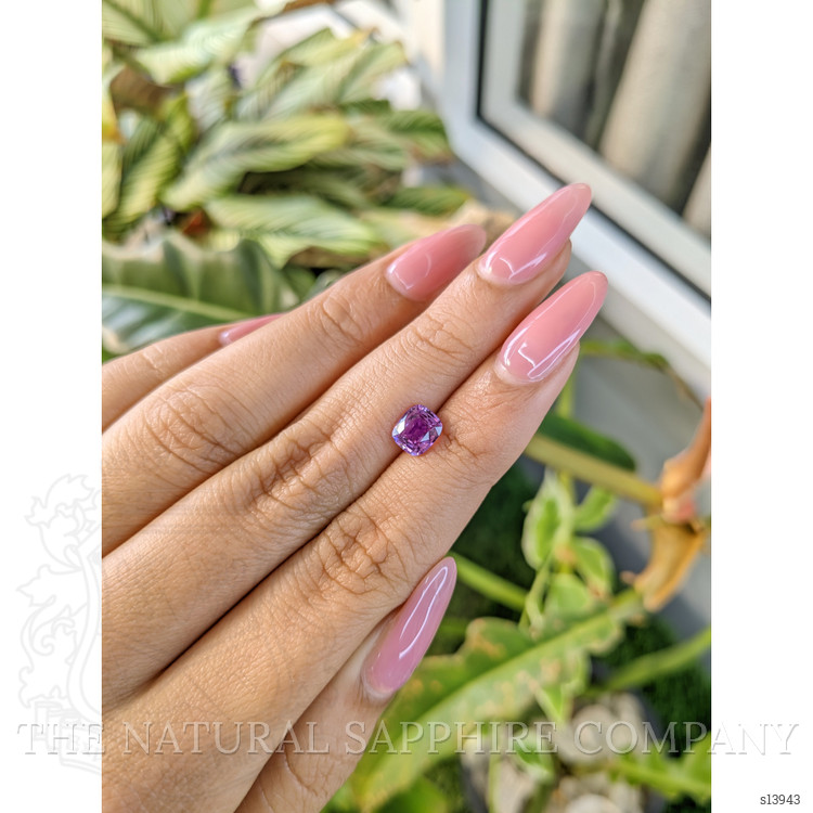1.46 Ct. Pinkish Purple Sapphire from Ceylon (Sri Lanka)