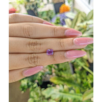 1.46 Ct. Pinkish Purple Sapphire from Ceylon (Sri Lanka) Life Style