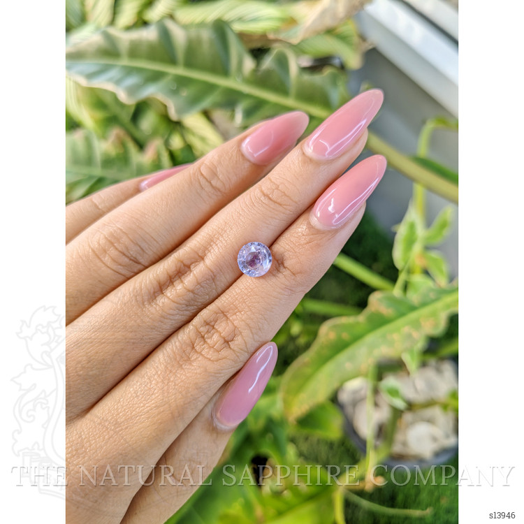 2.17 Ct. Violet Sapphire from Ceylon (Sri Lanka)