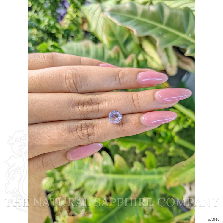 2.17 Ct. Violet Sapphire from Ceylon (Sri Lanka)