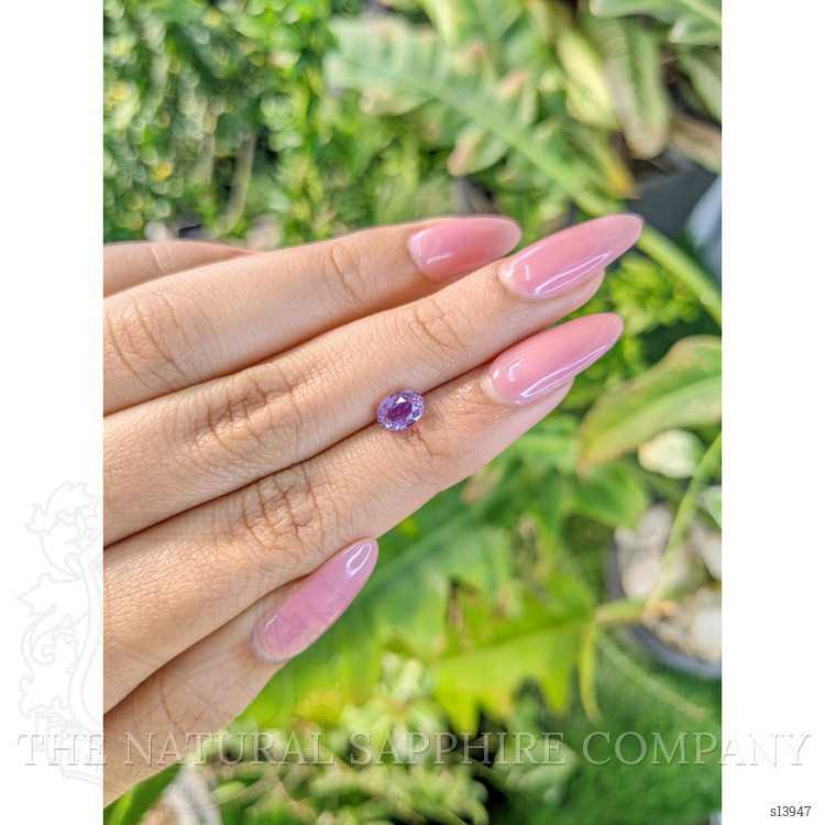 1.15 Ct. Purple Sapphire from Ceylon (Sri Lanka)