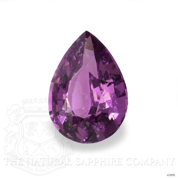 0.84 Ct. Purple Sapphire from Ceylon (Sri Lanka)