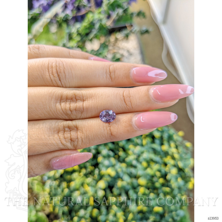 1.54 Ct. Purple Sapphire from Ceylon (Sri Lanka)