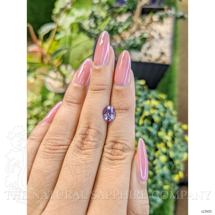 1.54 Ct. Purple Sapphire from Ceylon (Sri Lanka)