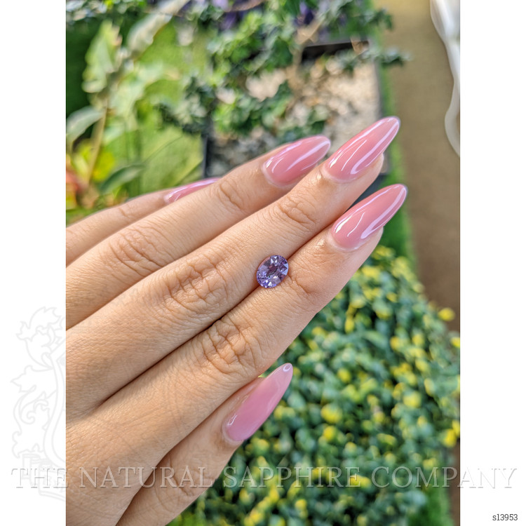 1.54 Ct. Purple Sapphire from Ceylon (Sri Lanka)