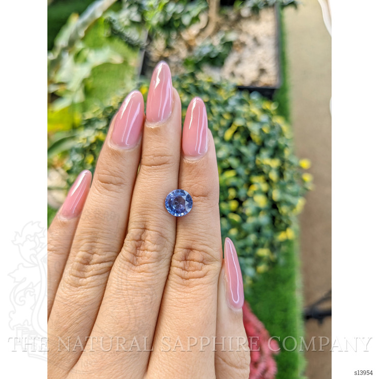 2.58 Ct. Blue Sapphire from Ceylon (Sri Lanka)