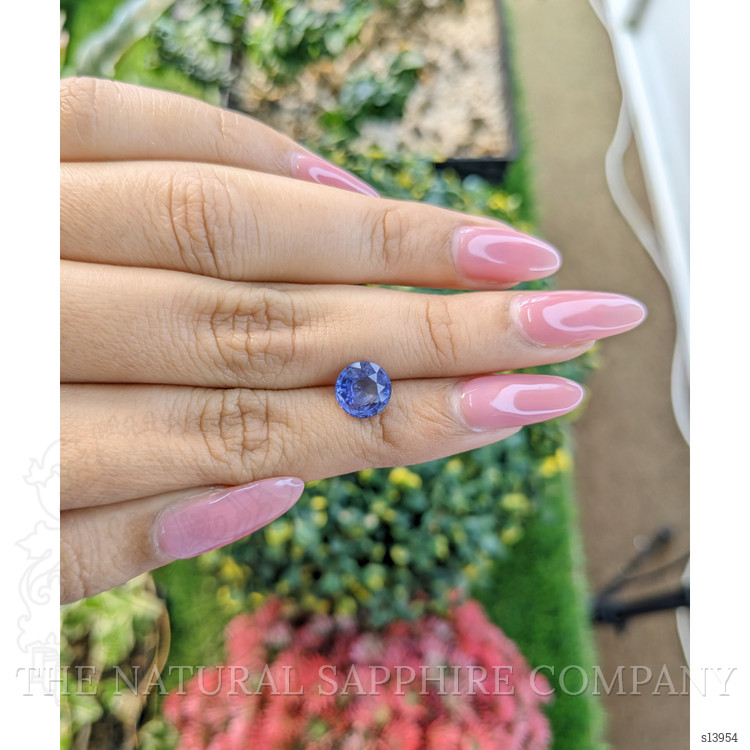 2.58 Ct. Blue Sapphire from Ceylon (Sri Lanka)